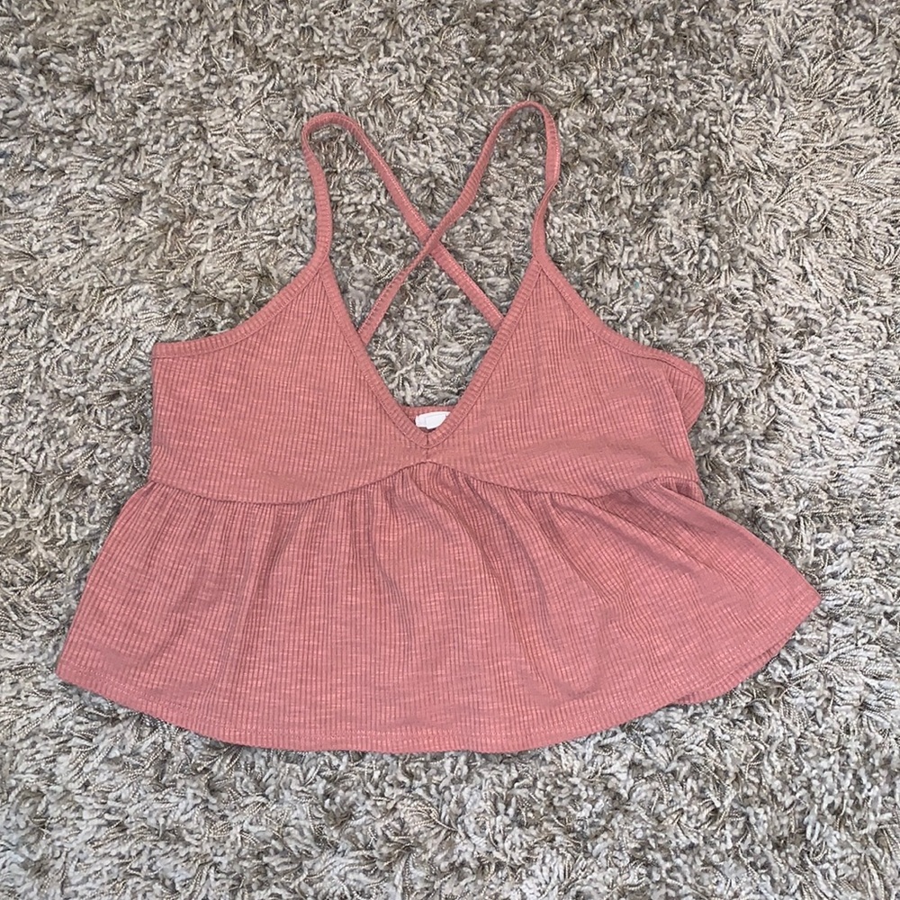 Cross Cross Crop Top